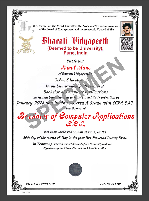 certiifcate